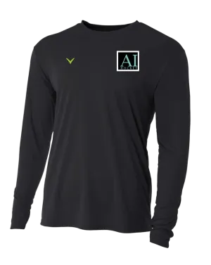 A TEST STORE Youth Long Sleeve Performance Crew