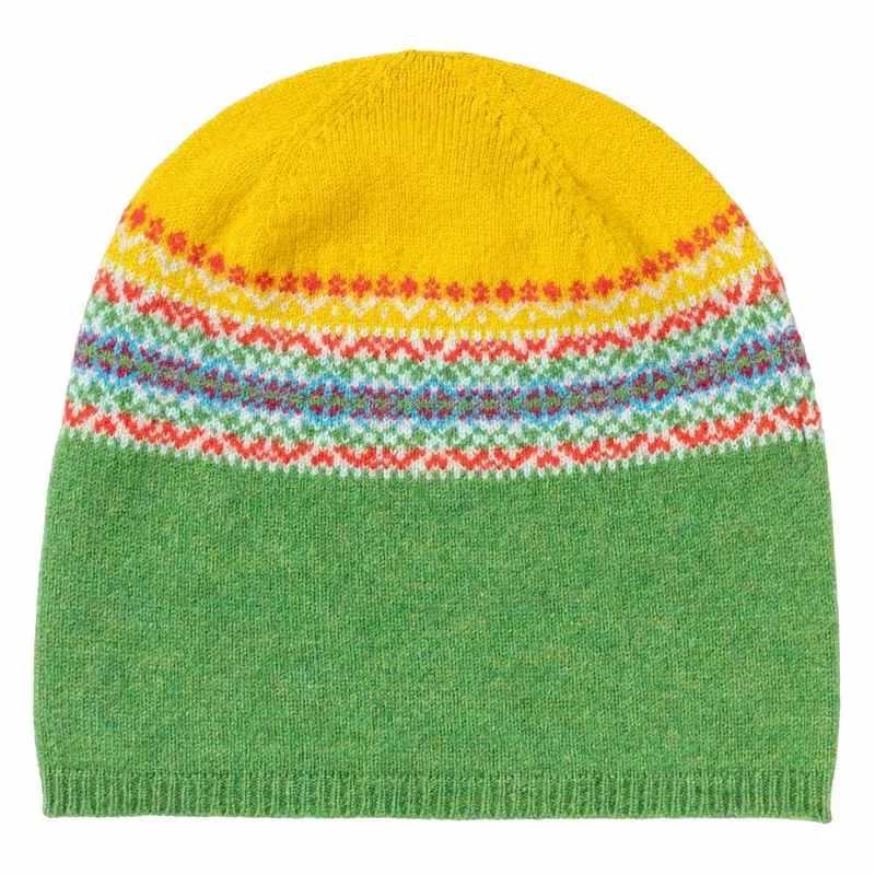 Alloa Beanie in Green Lilli