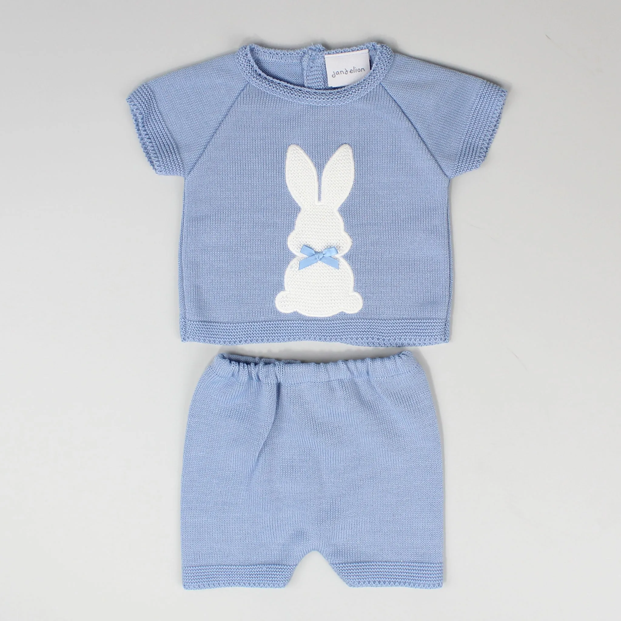 Baby Boy Blue Shorts and Top with Bunny