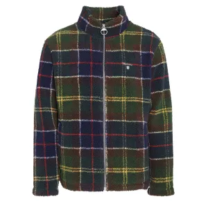 Barbour Tartan Fleece Zip Through Classic Tartan