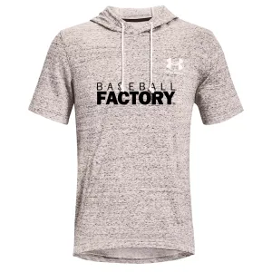 Baseball Factory Men's UA Rival Terry Short Sleeve Hoodie