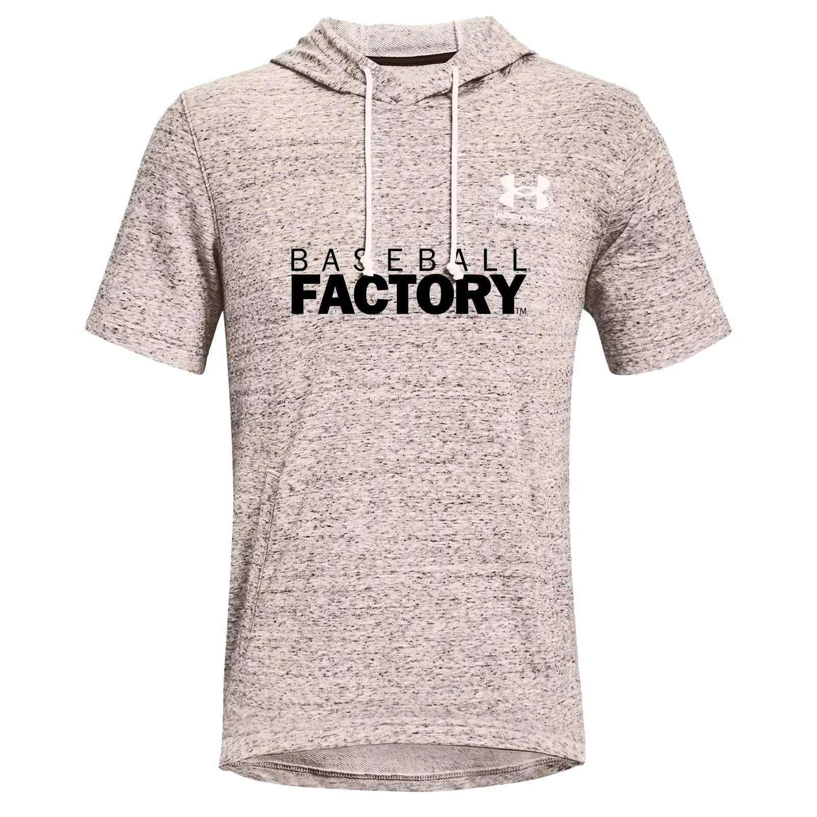 Baseball Factory Men's UA Rival Terry Short Sleeve Hoodie