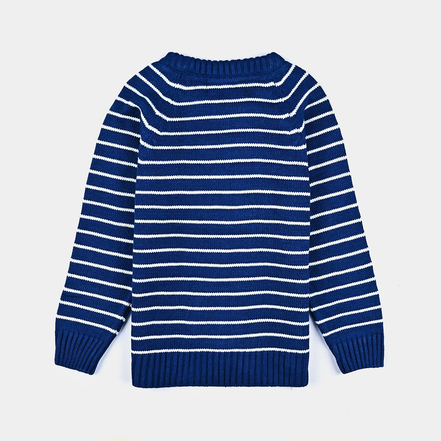 Boys Acrylic Sweater Fast-Brill.Blue