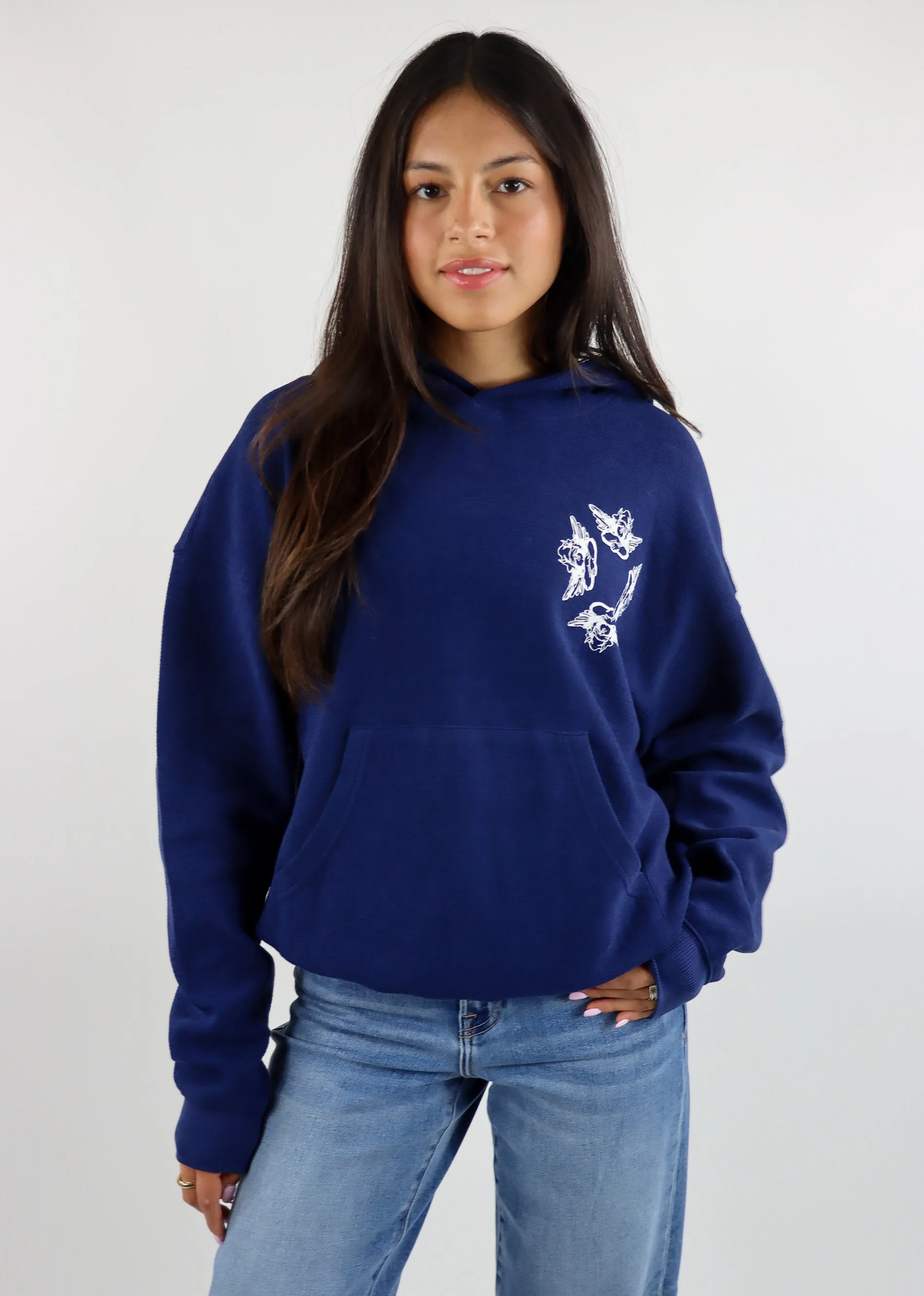 Boys Lie Pamela V3 Racer Hoodie ★ Navy