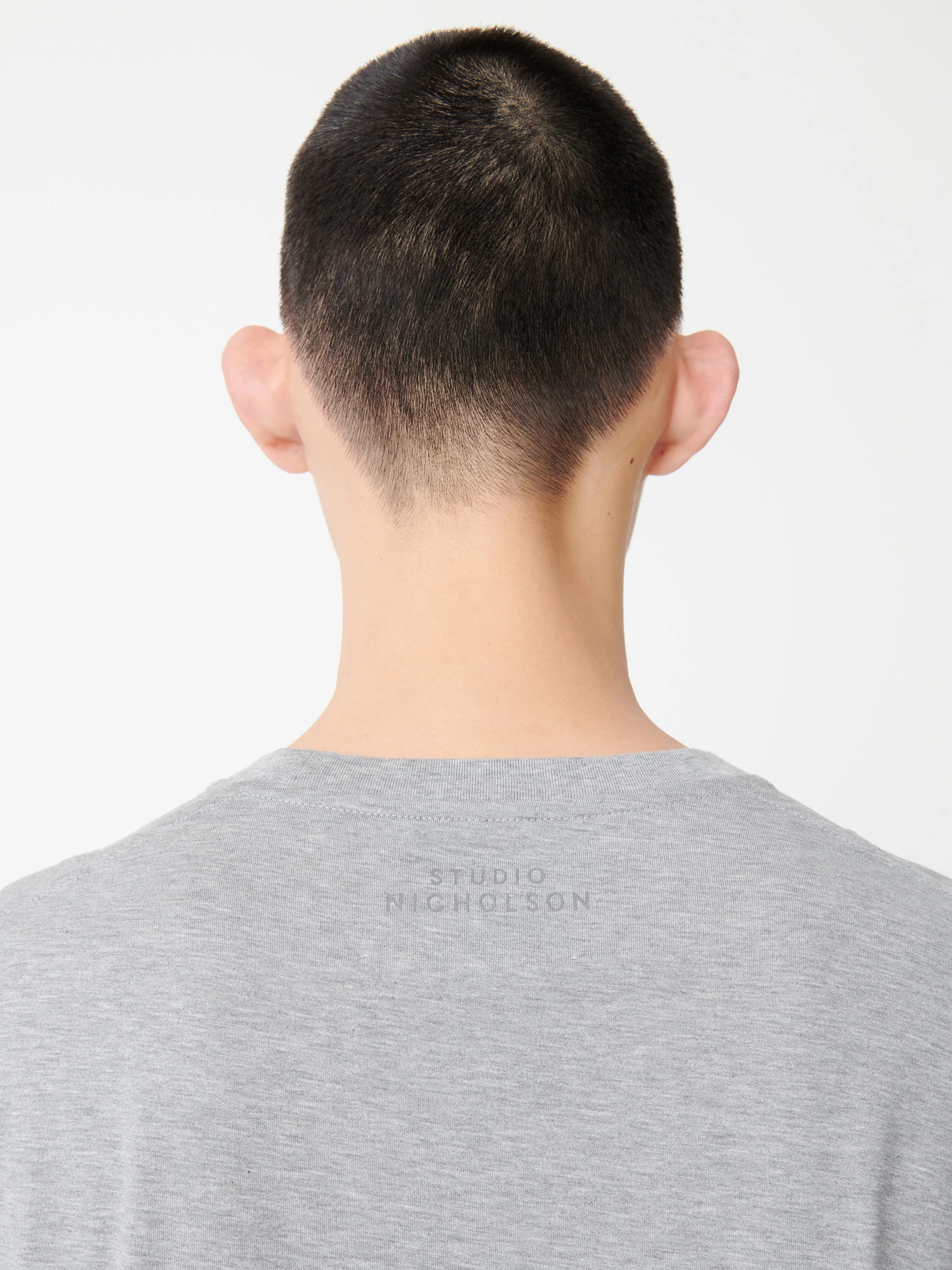 Bric T-Shirt in Grey Marl