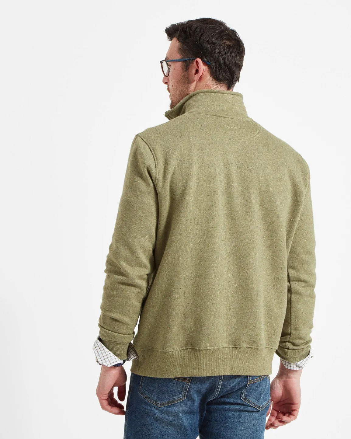 Bude Sweatshirt Khaki Marl