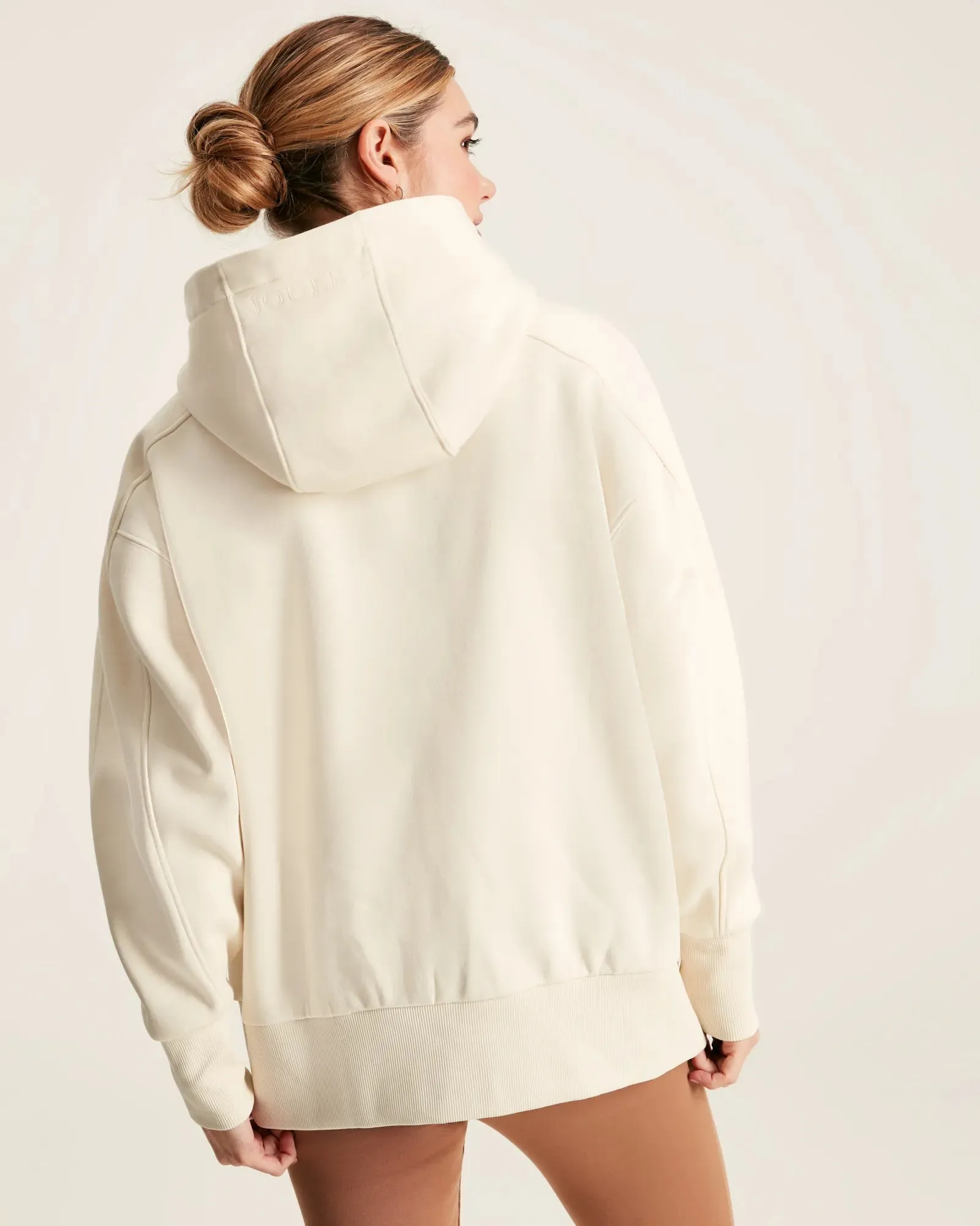 Cara Cream Oversized Hoodie