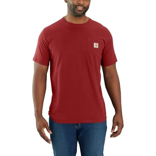 Carhartt 106652 Mens Relaxed fit short sleeve with pocket