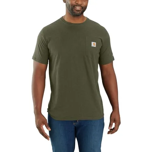 Carhartt 106652 Mens Relaxed fit short sleeve with pocket