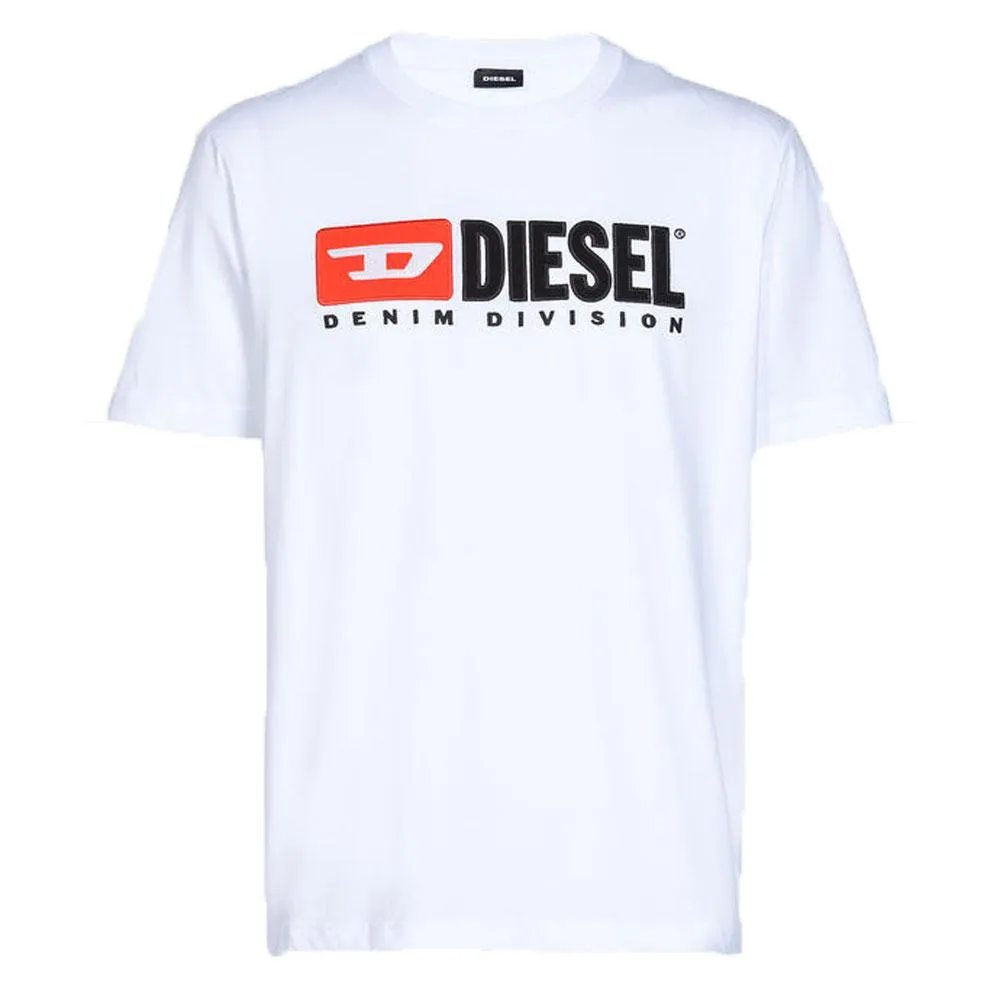 Diesel T-Just-Division industry logo T-shirt - White