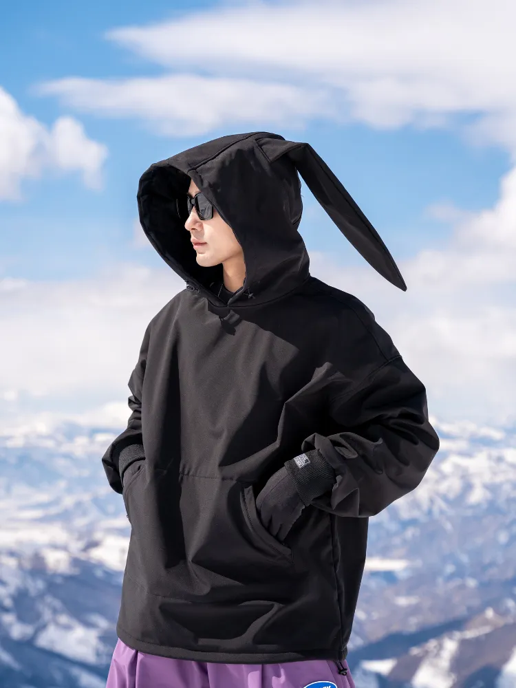 Doorek Iconic Rabbit Fleece Hoodie - Unisex