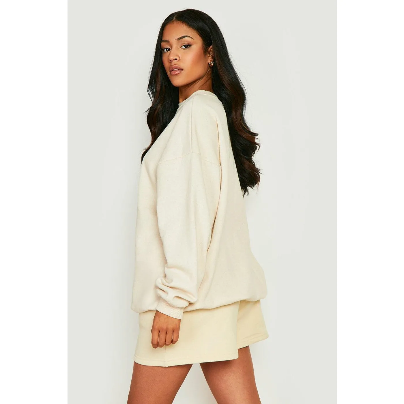 DSGN STUDIO Logo Cream Sweatshirt