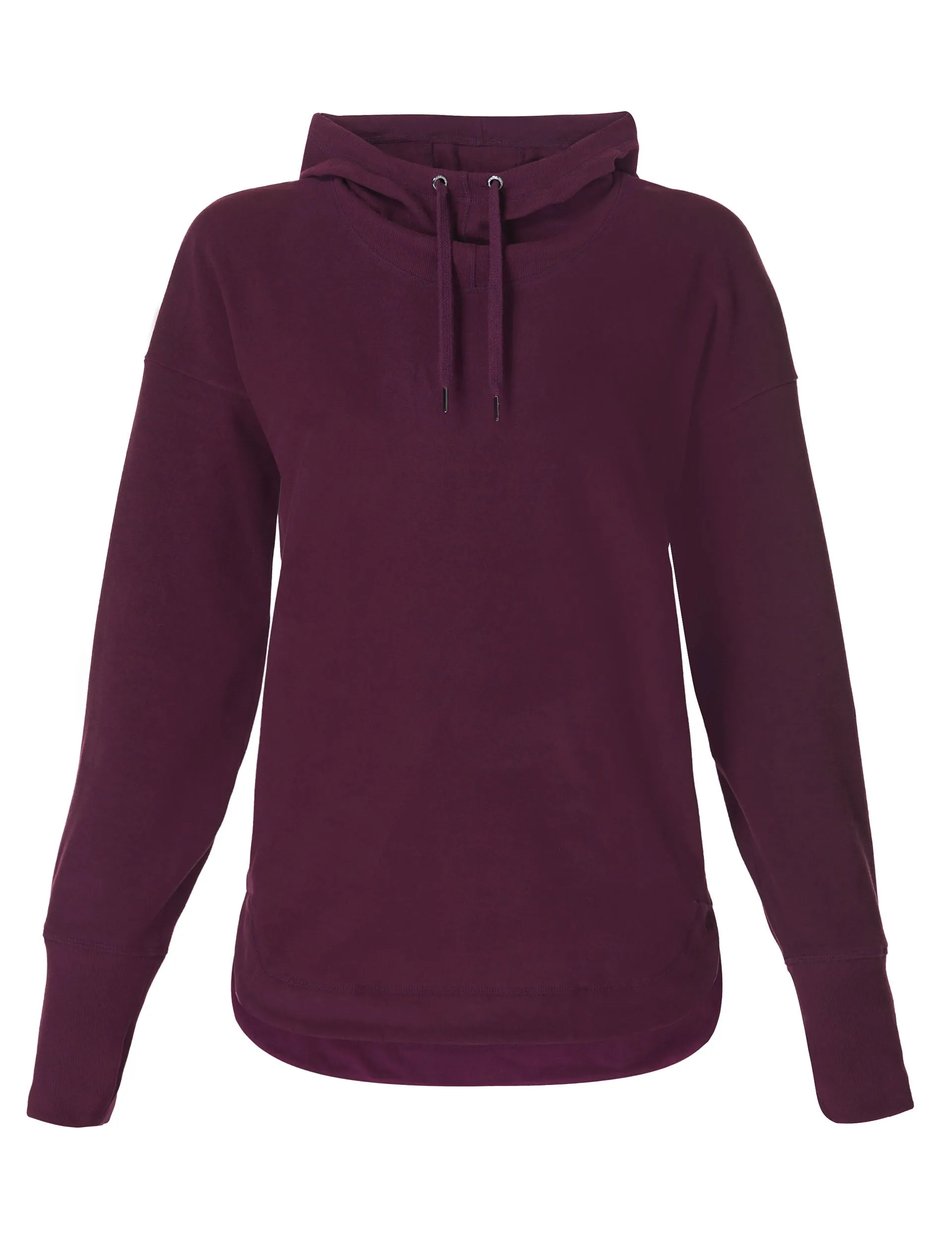 Escape Luxe Fleece Hoody - Midnight Cherry Purple