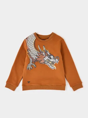 GWD Aiko Dragon Embroidered Sweat