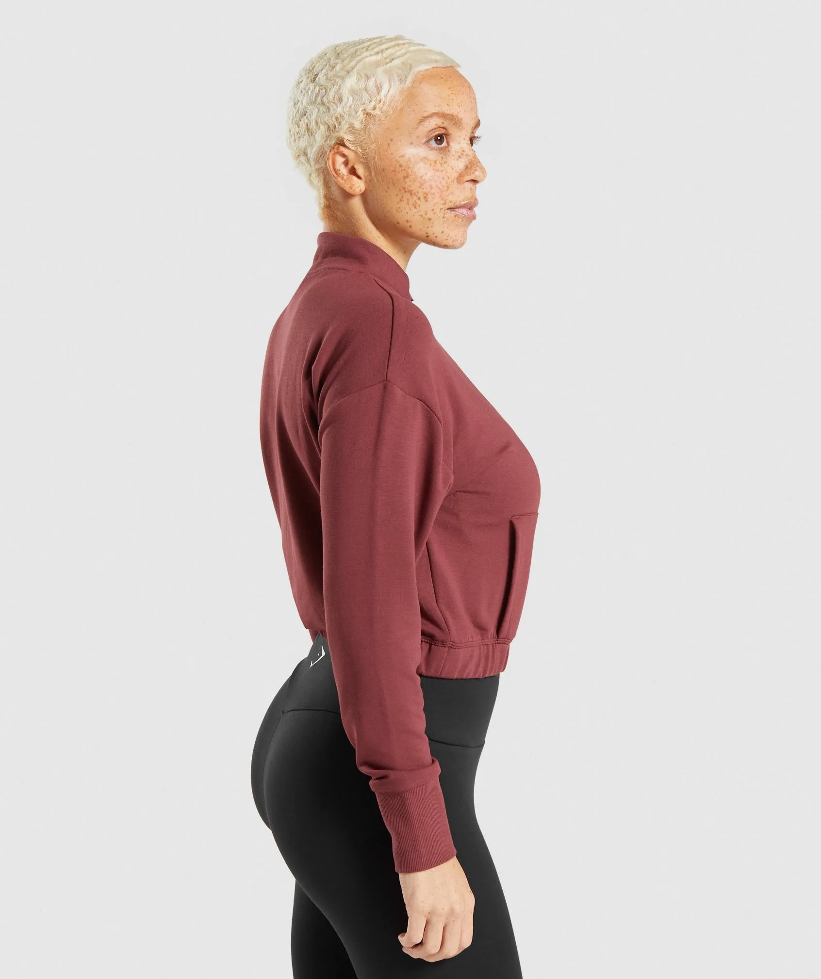 Gymshark Pippa Training Pullover - Brown