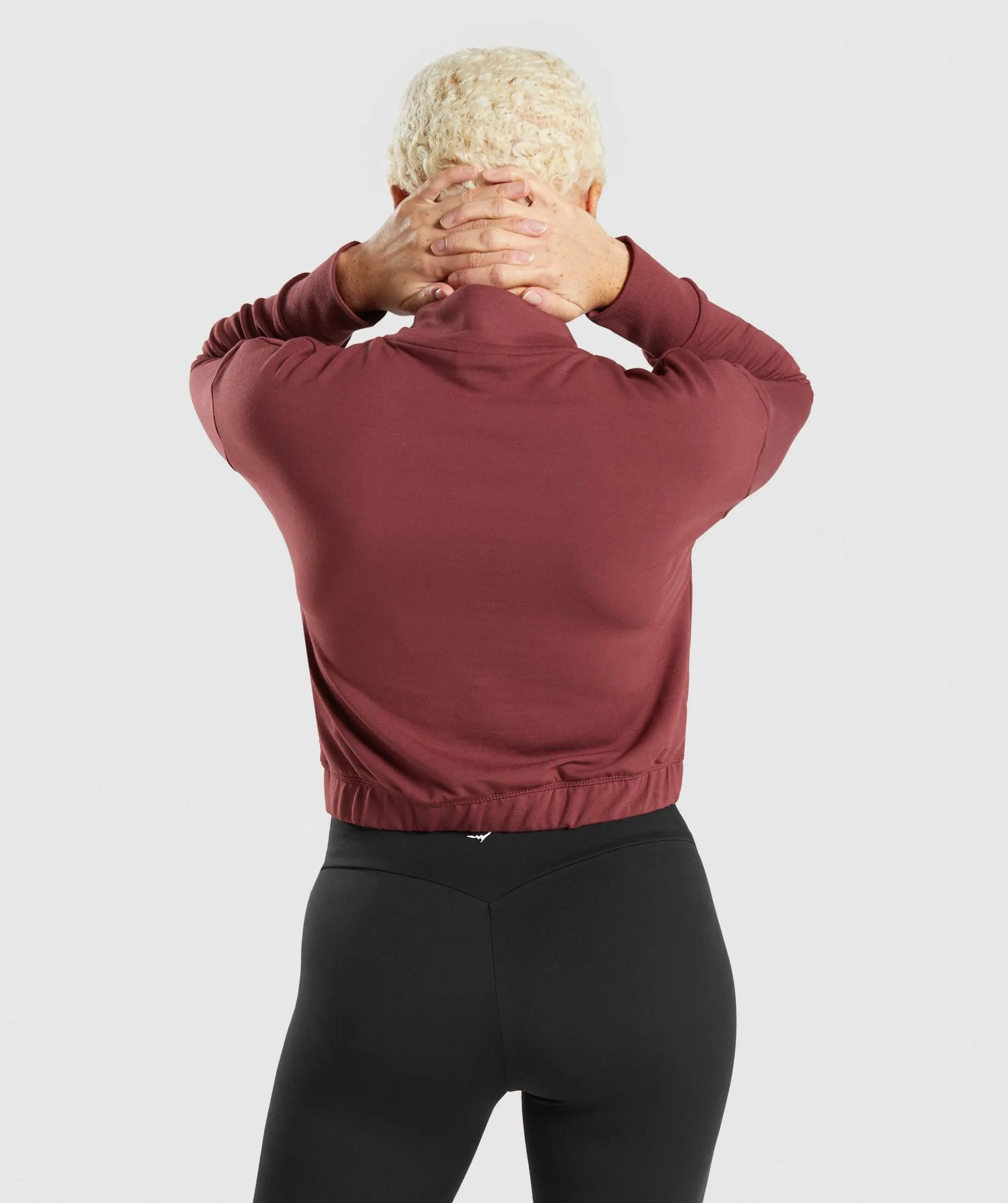 Gymshark Pippa Training Pullover - Brown