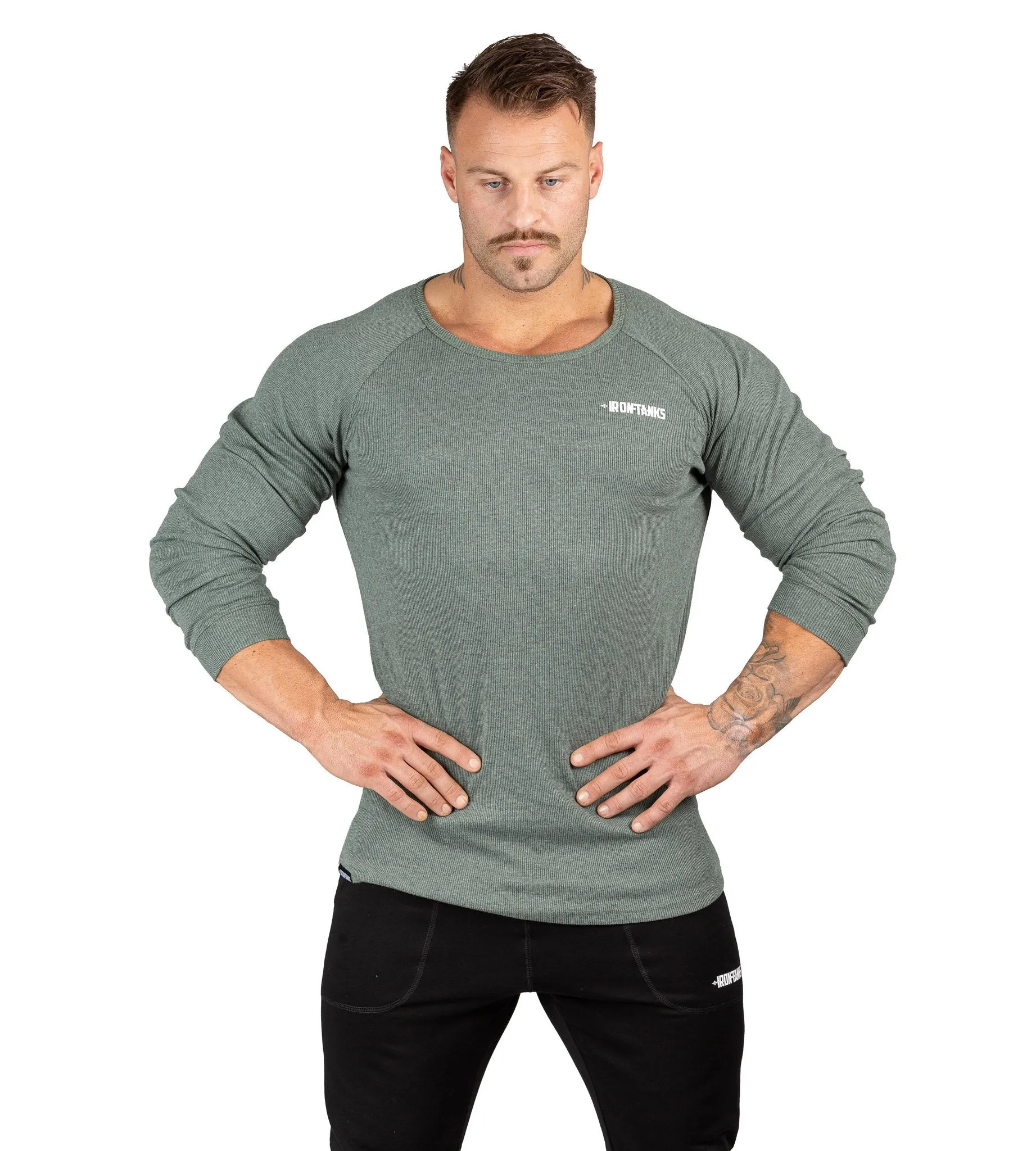 Hulk Long Sleeve Top II - Raw Green