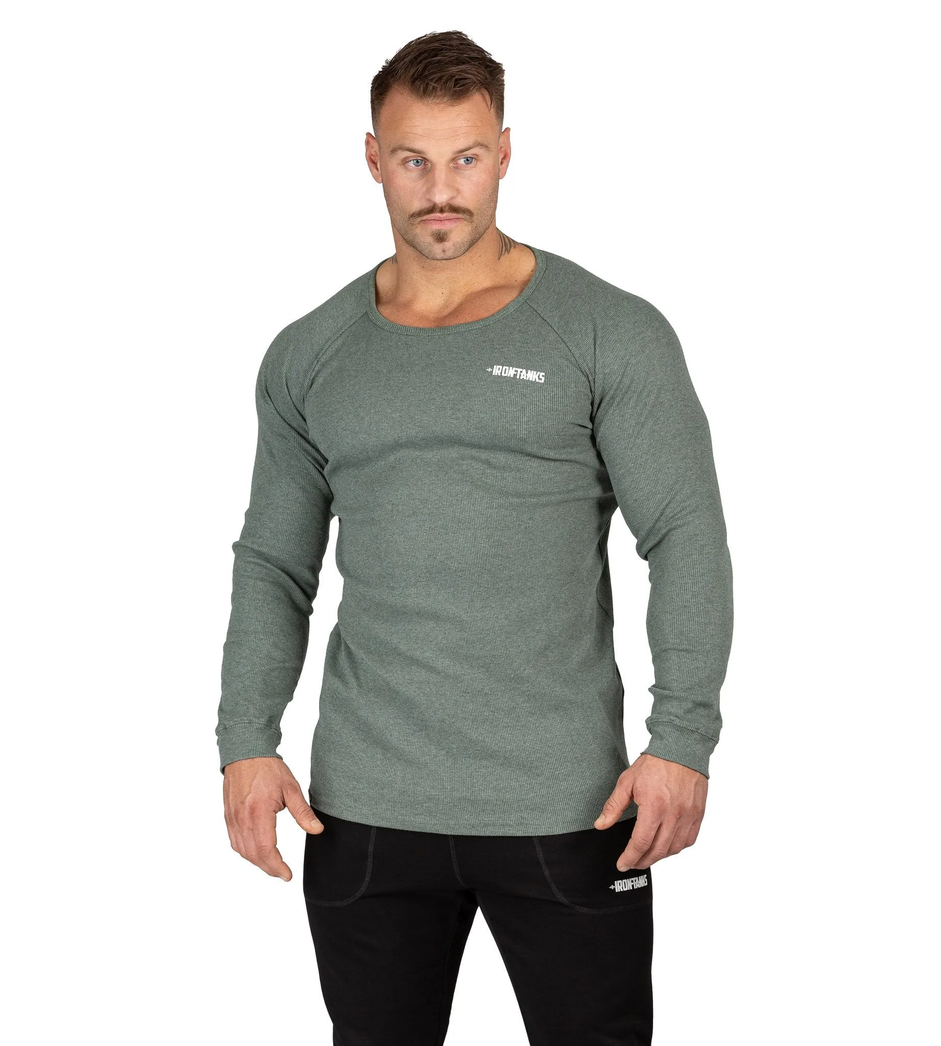 Hulk Long Sleeve Top II - Raw Green