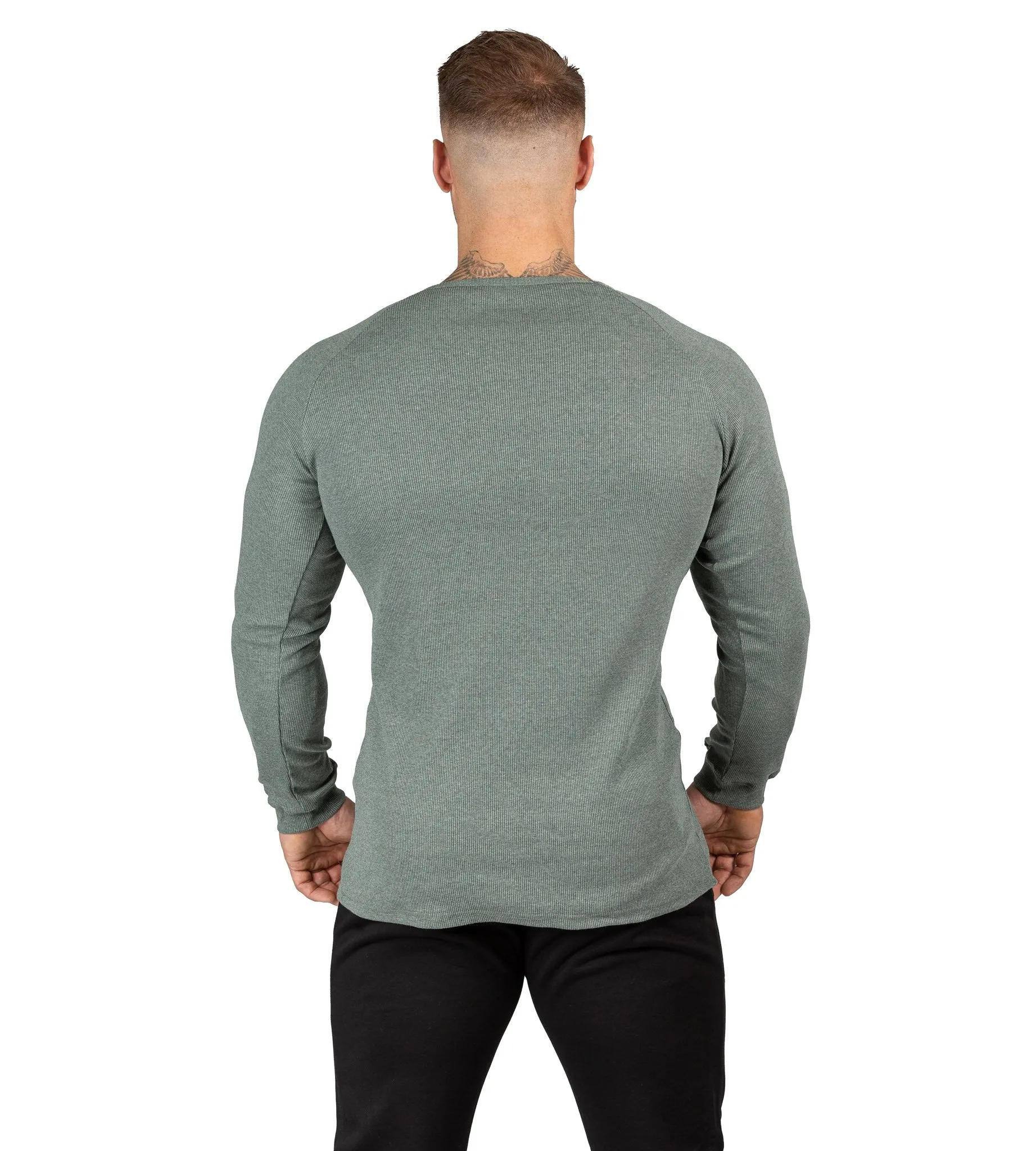 Hulk Long Sleeve Top II - Raw Green