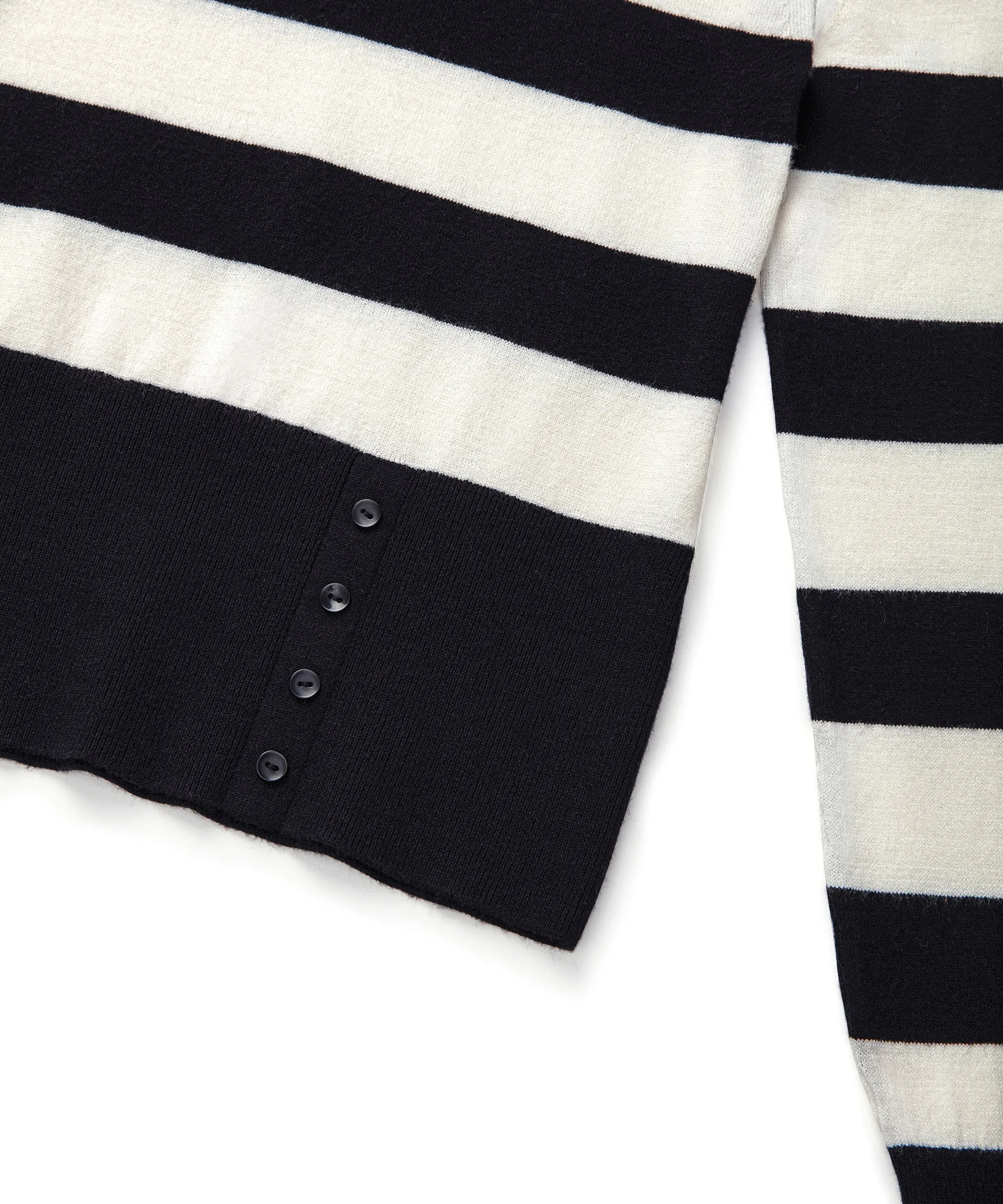 Ipekyol Striped Pattern Knitwear Black