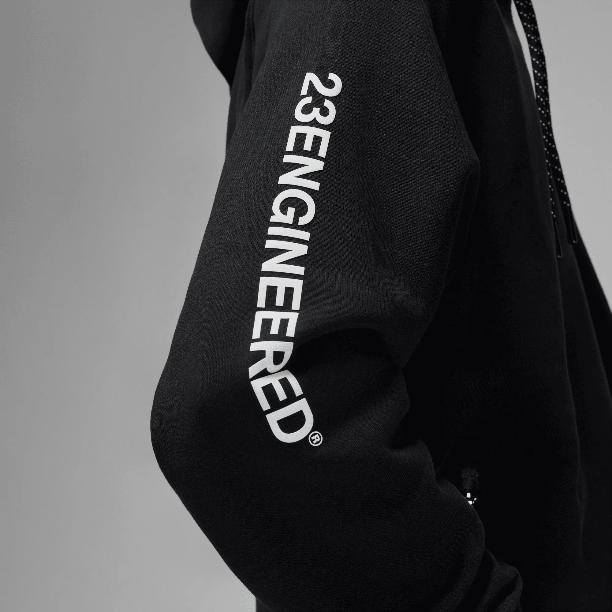 JORDAN 23 ENGINEERED FLEECE HOODIE (BLACK)