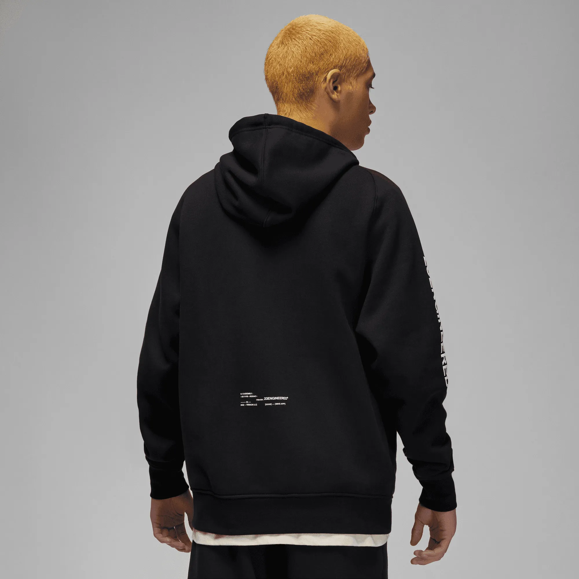 JORDAN 23 ENGINEERED FLEECE HOODIE (BLACK)