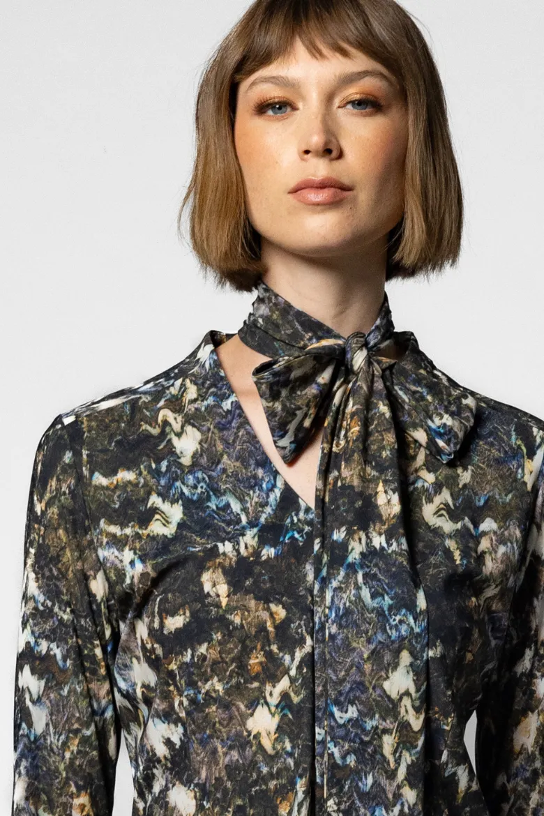 Katsu Blouse - Kyoto Print