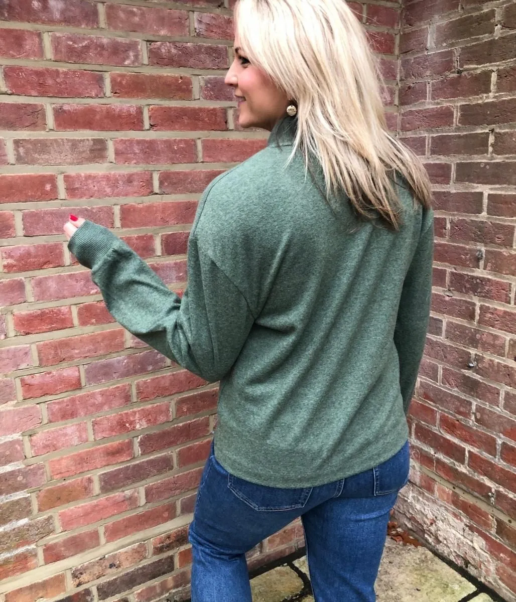 Khaki Soft Touch Sweatshirt