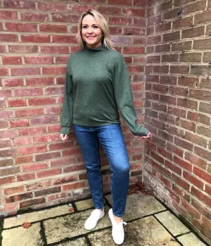 Khaki Soft Touch Sweatshirt