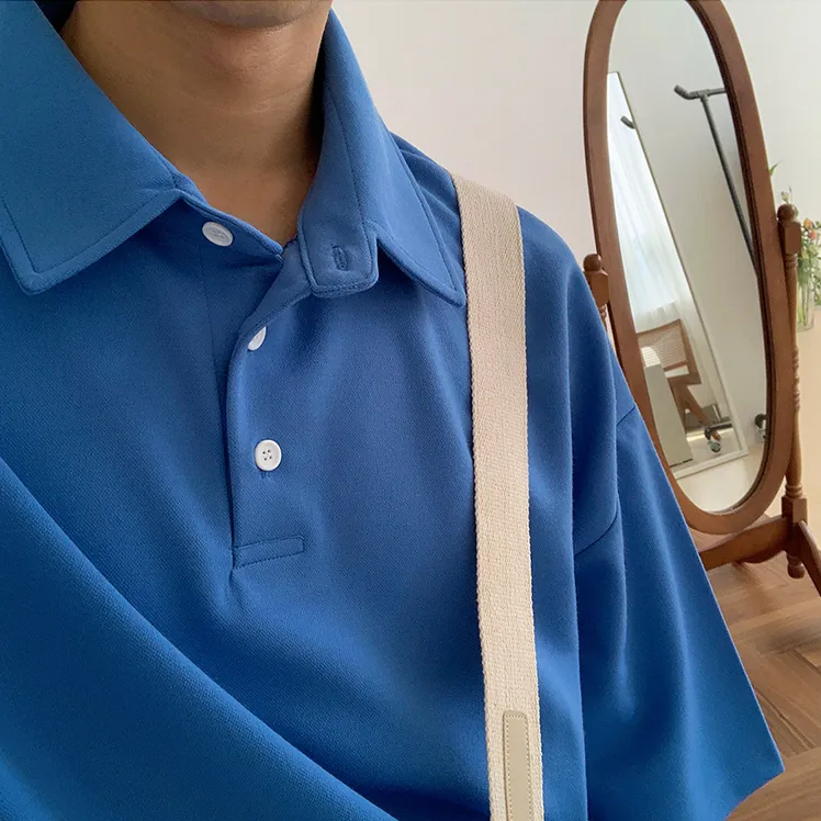 [Korean Style] 3 Colors Oversized Polo shirts