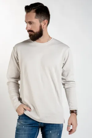 Long Sleeve Crewneck - Ivory