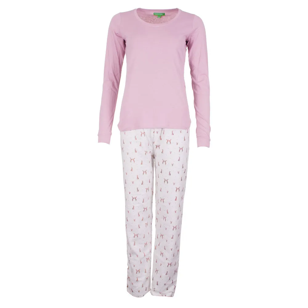 Long Sleeved Ladies Pyjamas