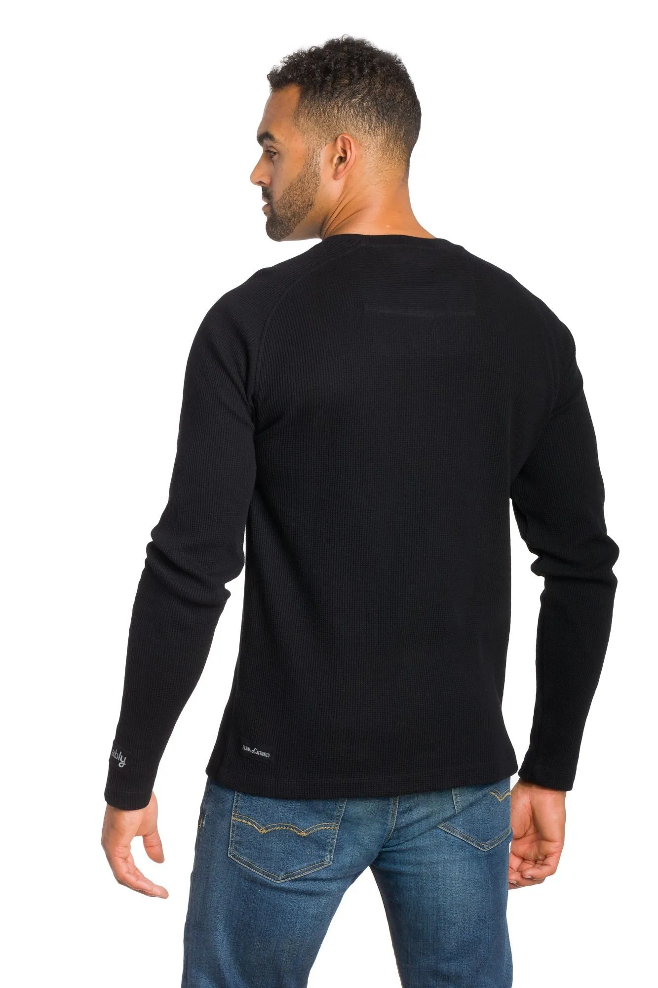 Lyon | Men's Raglan Thermal With Placket