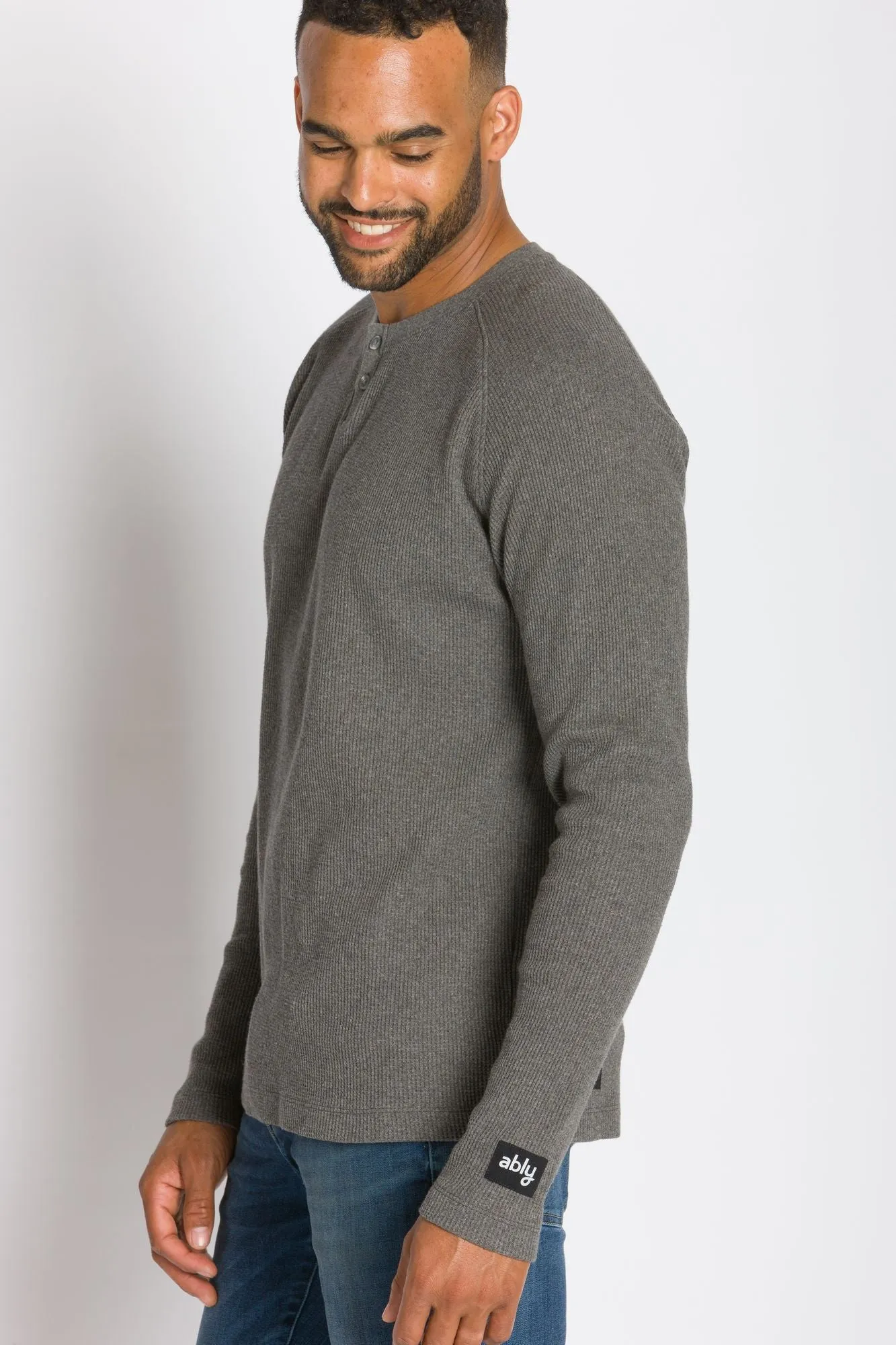 Lyon | Men's Raglan Thermal With Placket