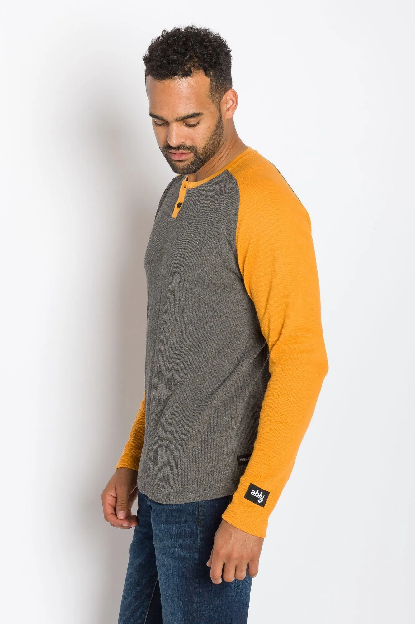 Lyon | Men's Raglan Thermal With Placket