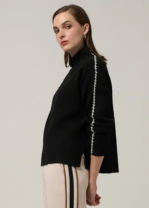 Madly Sweetly Navigator Sweater - Black