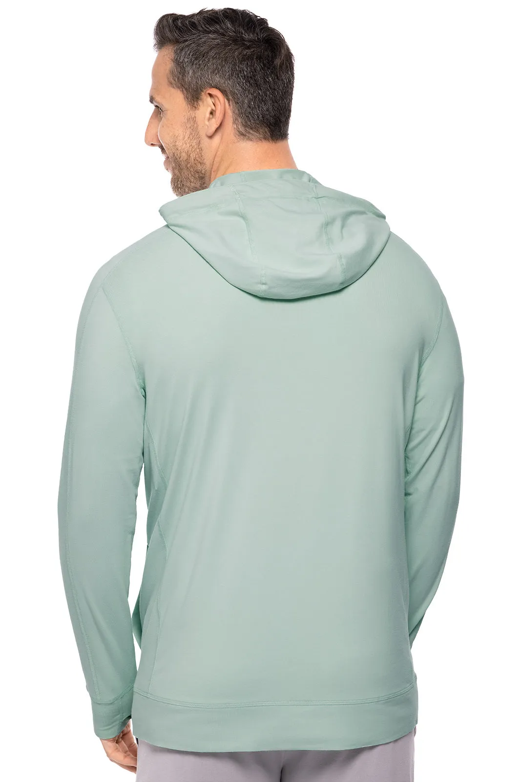 Men's LumaLeo Zip-Up Hoodie  |  Misty Aqua