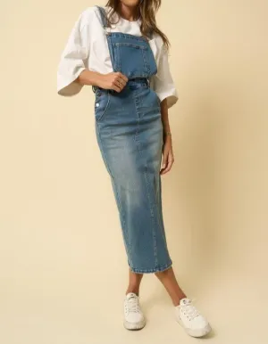 Overall Denim Skirt