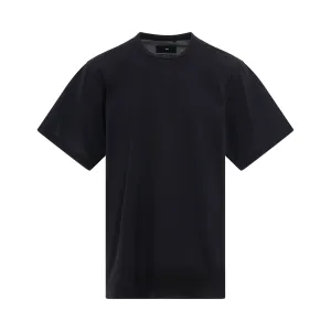 Premium Crewneck Short Sleeve T-Shirt in Black