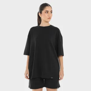 Premium Oversized T-shirt For Women - Black