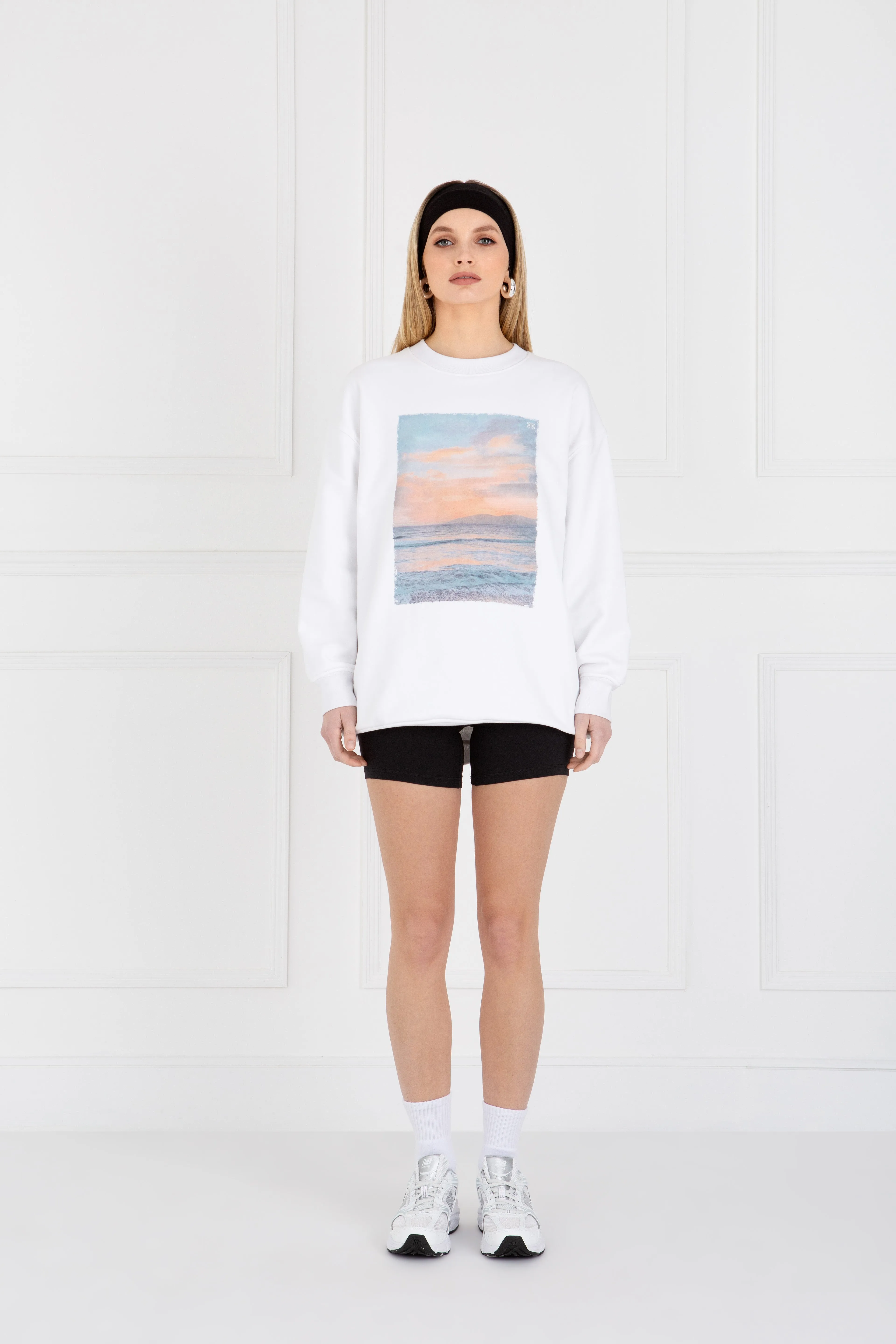 "The Waterville"- Sweatshirt (White)