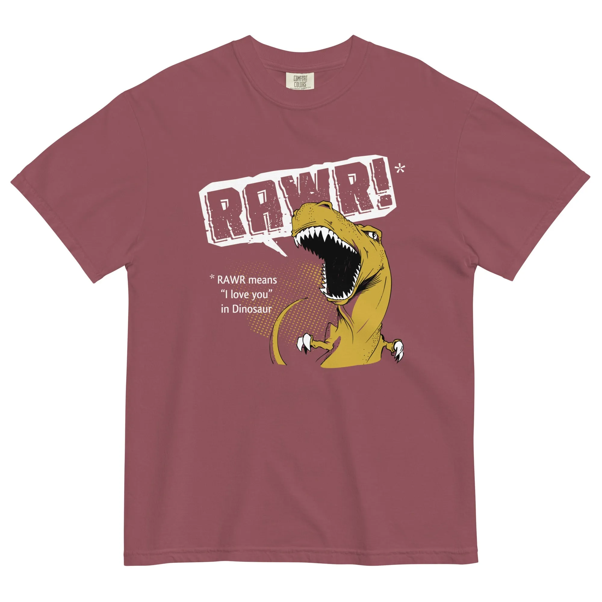 Rawr Means I Love You Men's Relaxed Fit Tee