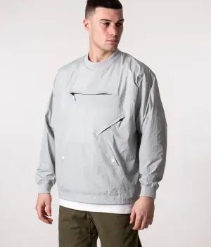 Relaxed Fit Long Sleeve Windbreak T-Shirt