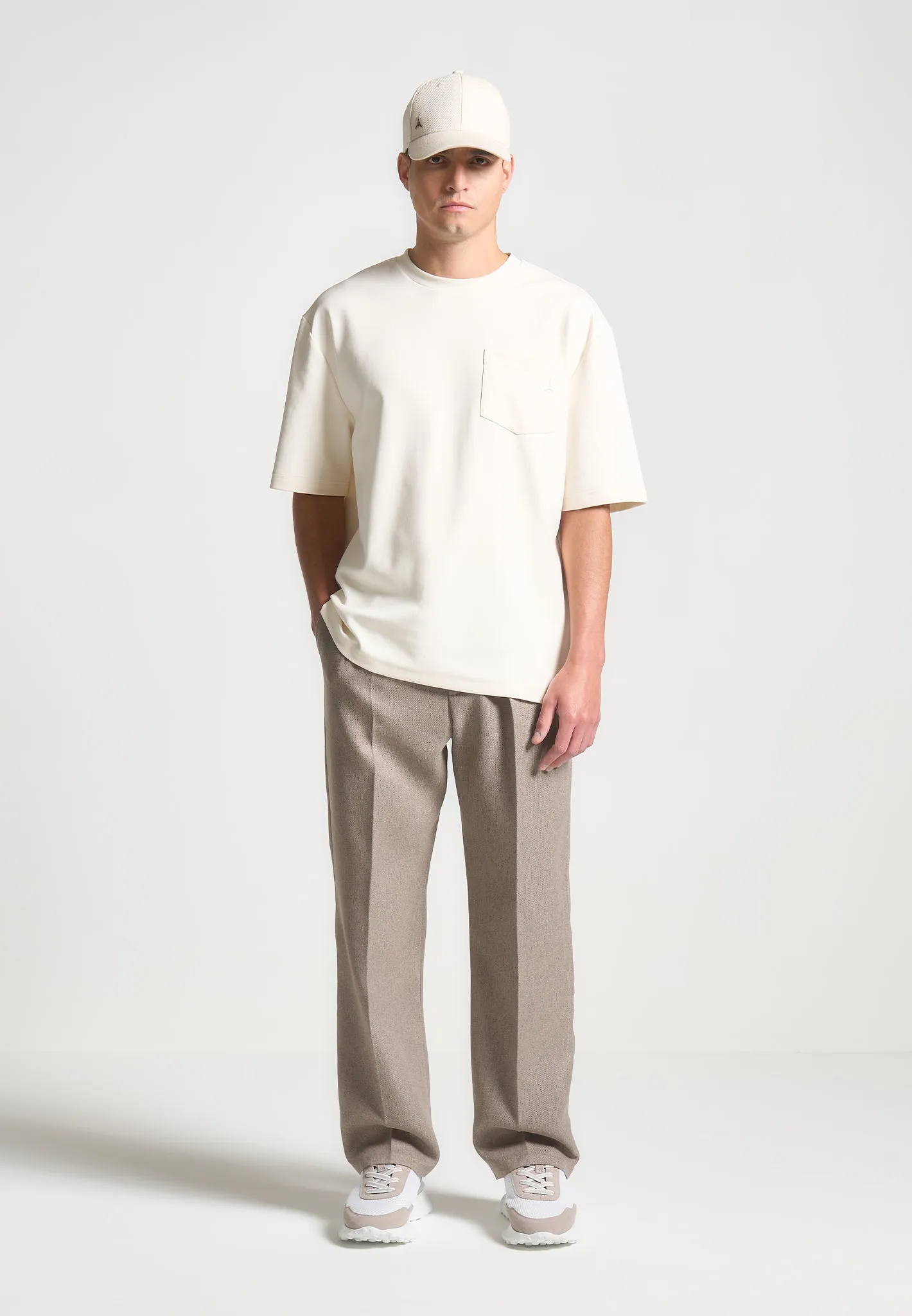 Relaxed Fit Éternel T-Shirt - Cream