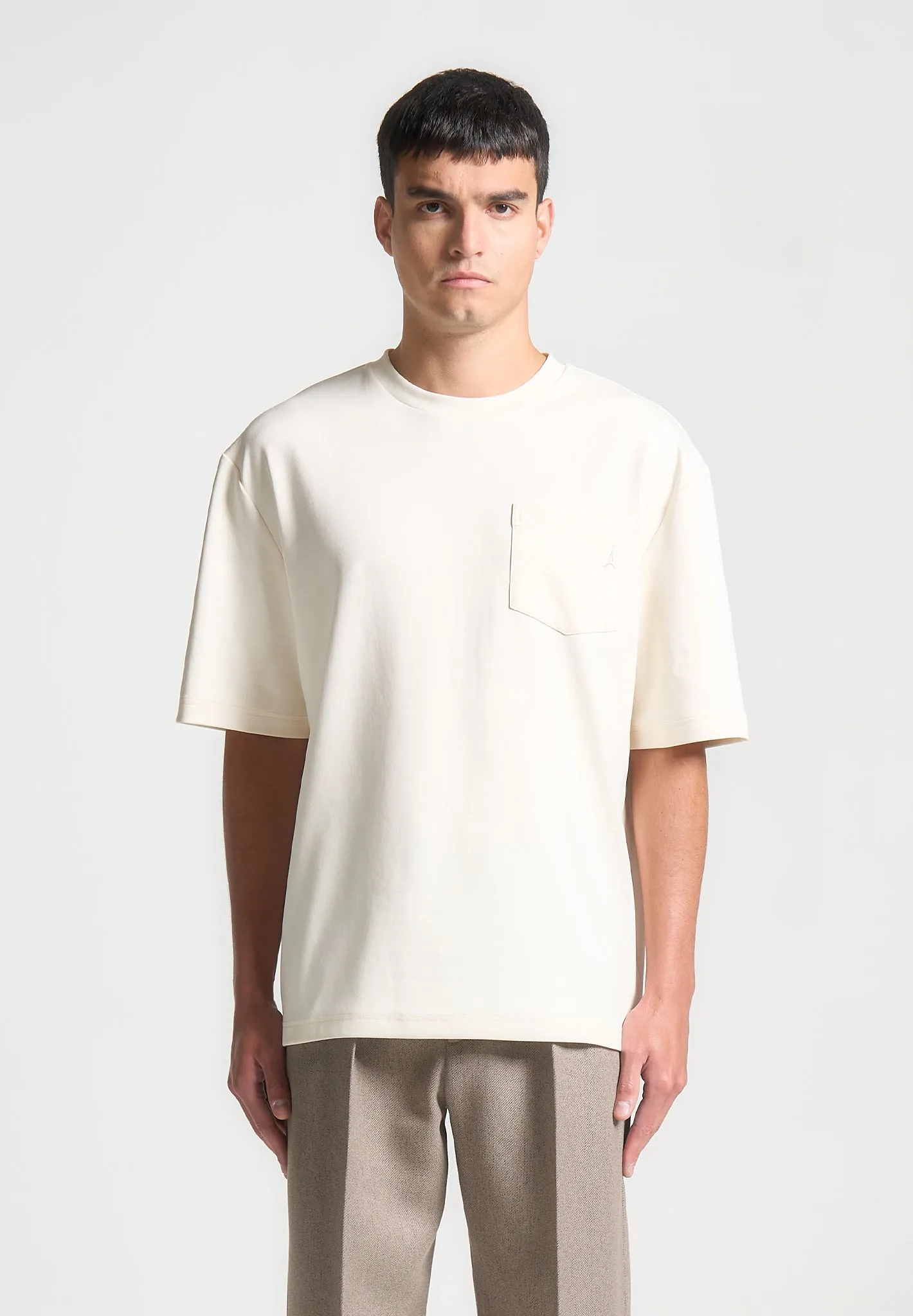 Relaxed Fit Éternel T-Shirt - Cream