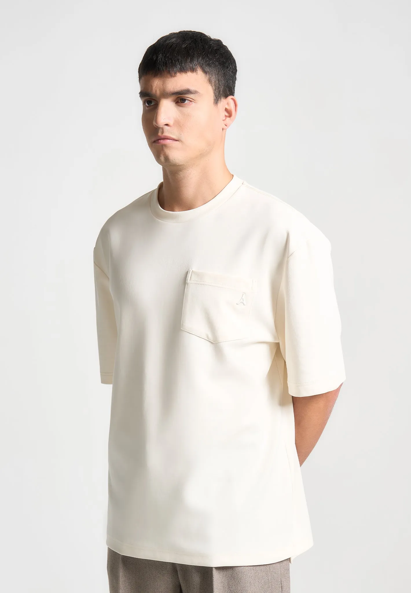 Relaxed Fit Éternel T-Shirt - Cream