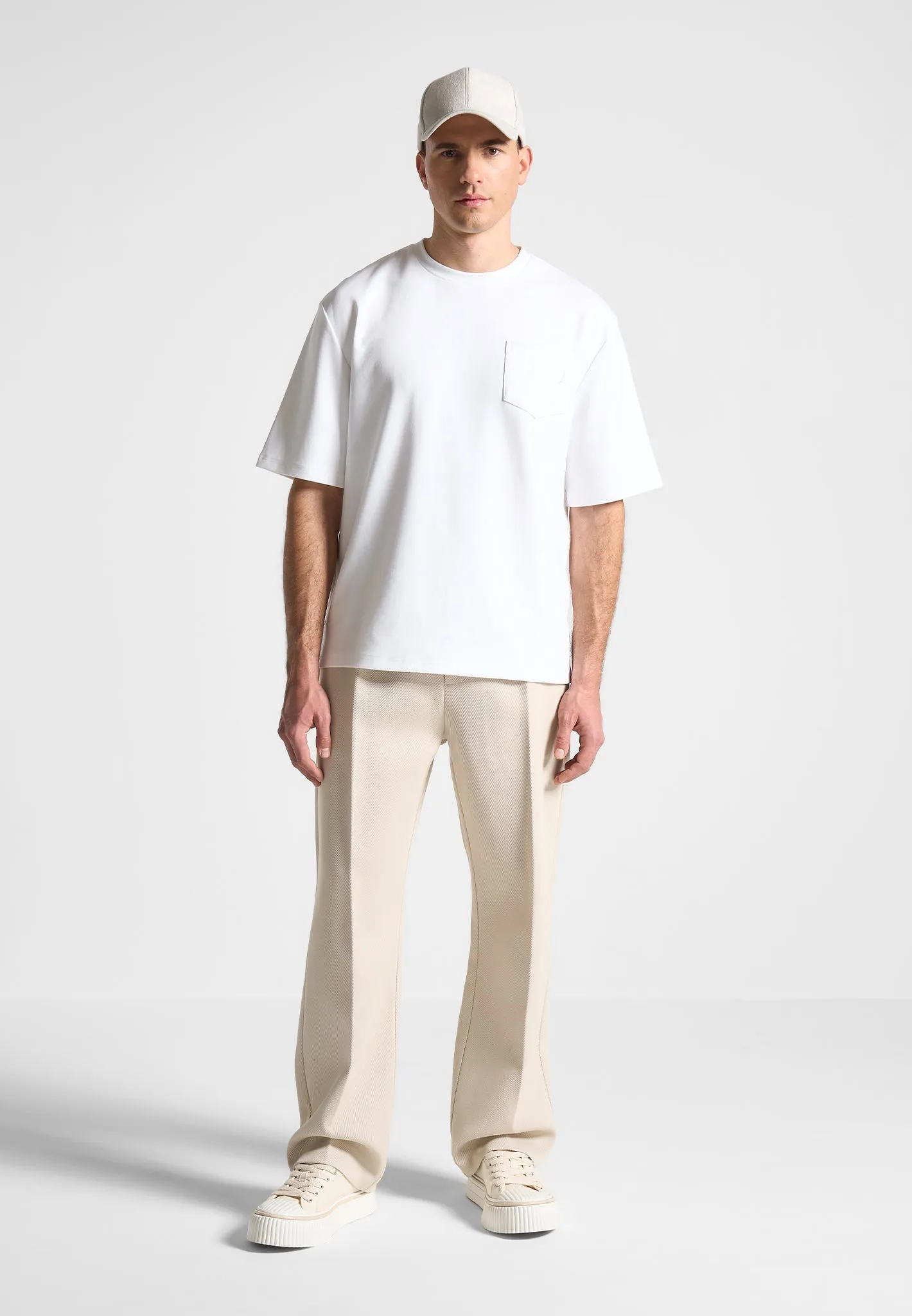 Relaxed Fit Éternel T-Shirt - White