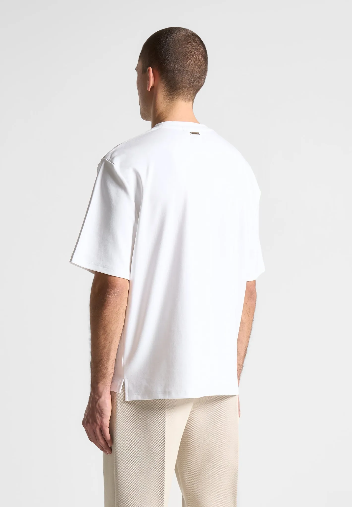 Relaxed Fit Éternel T-Shirt - White