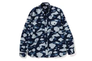 SASHIKO CAMO RELAXED FIT SHIRT