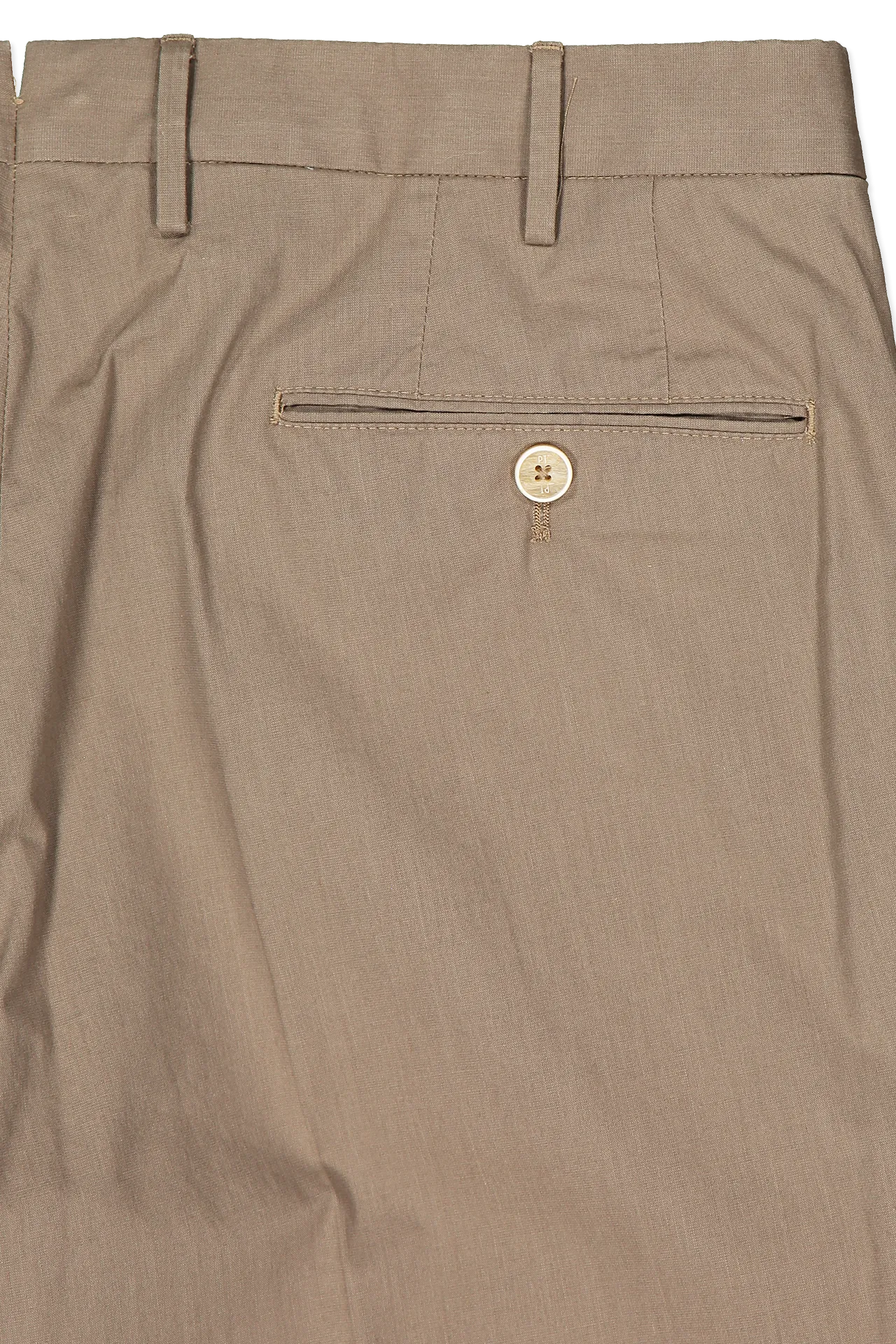 Slim Flat Front Trouser Light Brown